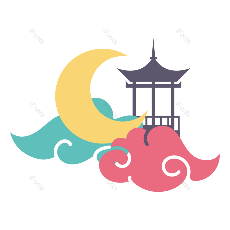 中国风图片,中秋元素,PNG,免抠素材